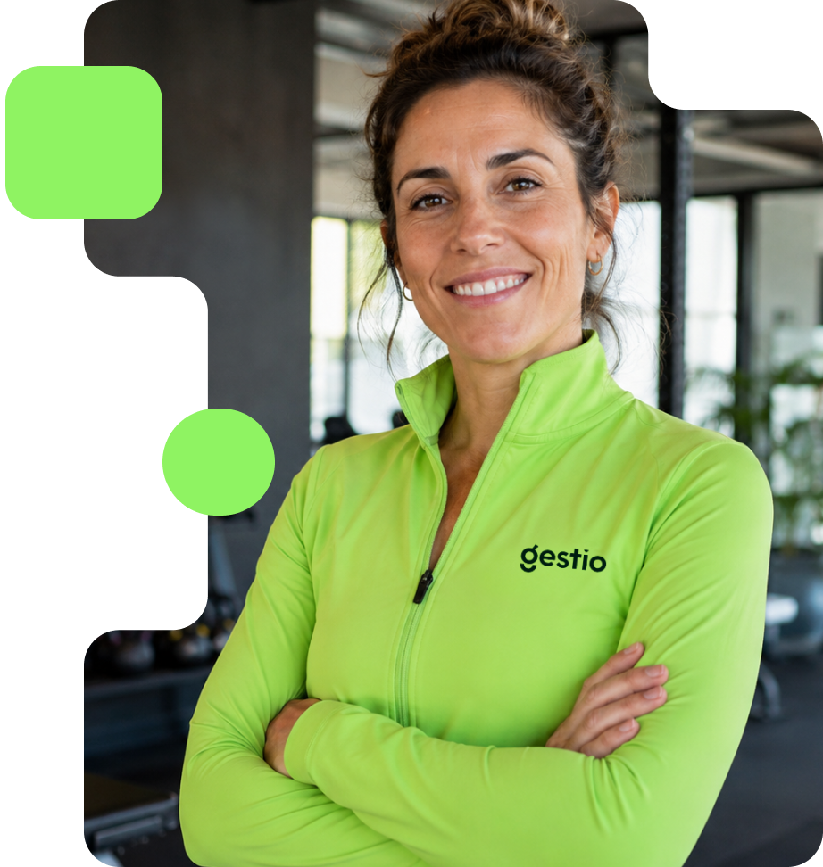 Responsable de un club deportivo usando Gestio